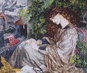 Dante Gabriel Rossetti Pia de Tolomei Spain oil painting artist